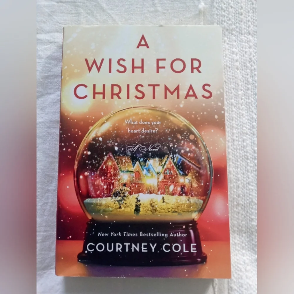 NWT "A WISH FOR CHRISTMAS" Paperback Book By Courtney Cole - Picture 1 of 7